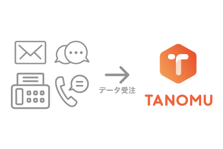 受注がデータでまとまり管理が楽に！