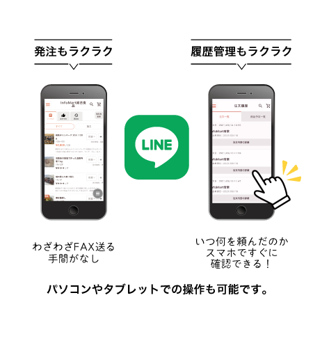 受注がデータでまとまり管理が楽に！